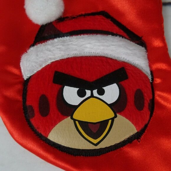 🎯5/$30 Angry Birds Rovio Red Bird Small Christmas Stockings Holiday Novelty - Picture 8 of 8